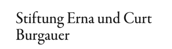 Logo Stiftung Erna und Curt Burgauer
