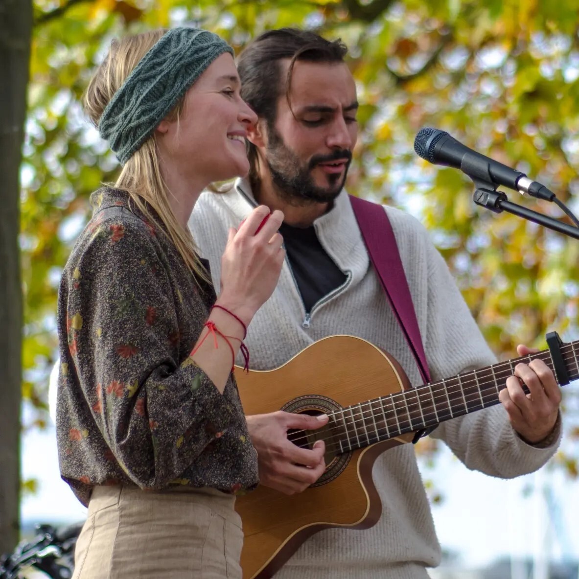 Foto von Juan und Miriam