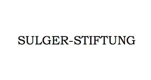 Logo Sulger Stiftung