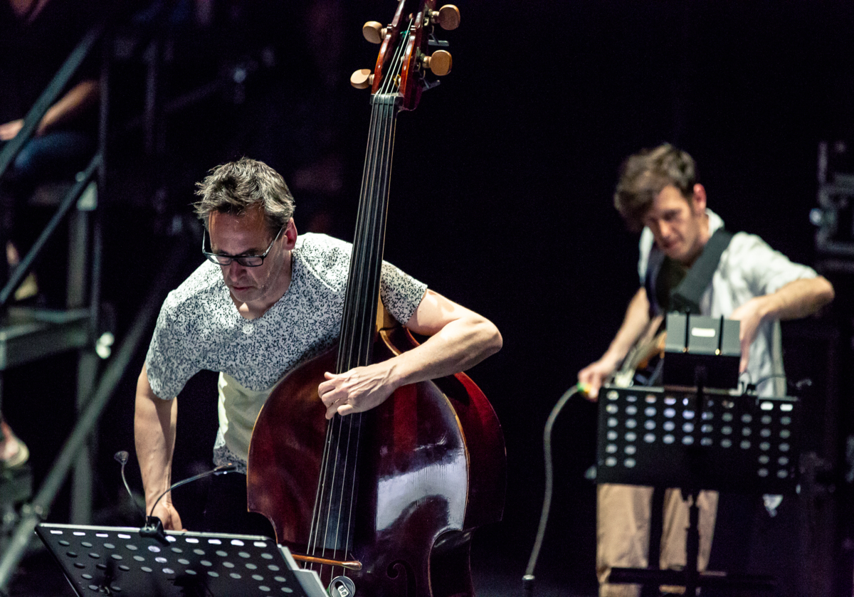 Foto: Uli Fussenegger und Yaron Deutsch spielen zusammen